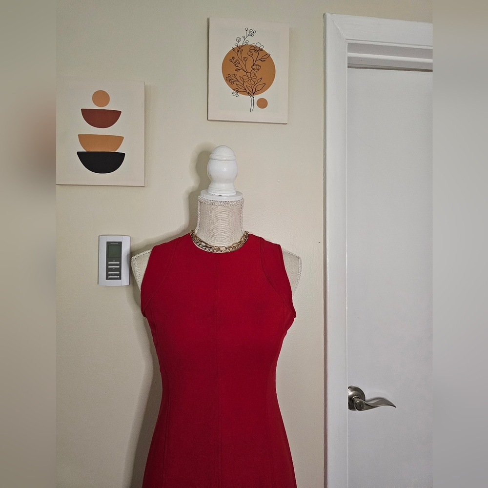 Tommy Hilfiger Red Rose Dress